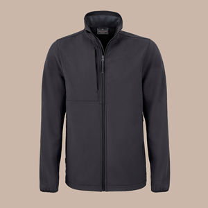 Veste Softshell Unisexe Personnalisée Respirante Coupe-Vent Imperméable à Fermeture Éclair Nouvelle Vêtement de Travail d'Hiver Doublure en Polaire Col à Capuche Extérieur - Product Image 3