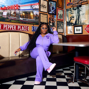 Vente en gros 2025 fournisseurs pakistanais fabriqués pour femmes Jogging Training Tracksuits Jogger Sets With OEM Service for Sale Custom - Product Image 4