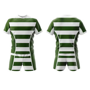 Vêtements de sport professionnels 100% polyester fait uniforme de rugby confortable uniforme de rugby à séchage rapide - Product Image 3