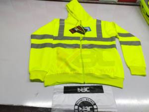 Hi Vis Reflectives Safety Polar Fleece Sudadera con capucha y chaqueta 2023. - Product Image 3