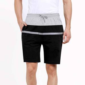 Pantalones cortos informales para hombre hechos a medida de alta calidad patrón sólido tejido no tejido gran oferta en línea - Product Image 4