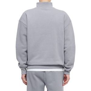 เสื้อฮู้ดผู้ชายแบบสั่งทำพิเศษ ซิปครึ่งตัว กันน้ำ กันลม แห้งเร็ว ระบายอากาศได้ดี ผลิตจากผ้าโพลีเอสเตอร์ผสมคอตตอนเนื้อหนา สำหรับฤดูหนาว - Product Image 5