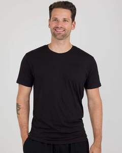 Camiseta Esencial para Hombre, Mezcla Cómoda, Bolsillo, Tejido Suave, Corte Regular, Transpirable, Fresca, Movimiento Fácil, Estructura Resistente, Ligera, Diaria, Elegante - Product Image 2