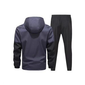 Top Selling Comfortable Breathable Hooded Printed Solid Tracksuits High Quality Sportswear Custom Unisex <b>Jogging</b> <b>Suit</b> 100% - Product Image 5