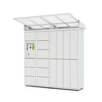 Système de ramassage de commandes par QR pour casiers à vêtements suspendus, pour collecte de nettoyage à sec en appartement communautaire, armoire en acier