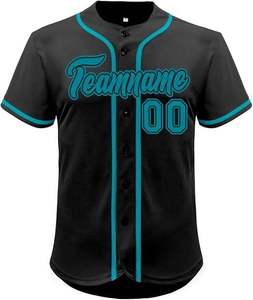 Le plus demandé Nice Professional Baseball Softball Jersey Élégant Nouveau Modèle avec Impression Personnalisée Meilleure Vente Uniforme OEM Service - Product Image 4