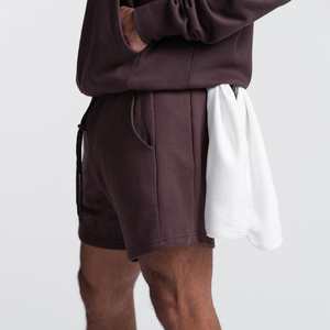 Vente en gros de shorts grande taille en coton pour hommes, shorts de fitness imprimés pour la course d'été, shorts de sport en molleton doux en éponge française pour hommes - Product Image 2