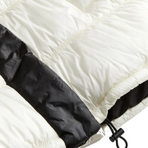 Veste bouffante coupe-vent personnalisée de haute qualité pour femmes Double couleur longue veste bouffante enduite à fermeture éclair à col montant Streetwear - Product Image 5