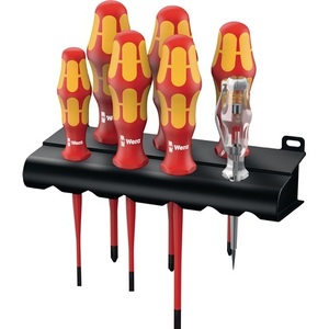 Wera 160 IS/7 7-Piece Extra Slim VDE <b>Screwdriver</b> <b>Set</b>-Slotted PH PZD - Product Image 1