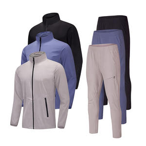 Tenues de sport adaptées pour les hommes, vêtements de style streetwear, vêtements à poignets élastiques, survêtement pour hommes - Product Image 4