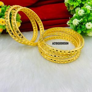 Conjunto de brazalete de latón y cobre de oro rosa, diseño de oro, patrones numéricos florales, boda, fiesta, aniversario, Diamante incrustado, Color dorado - Product Image 2