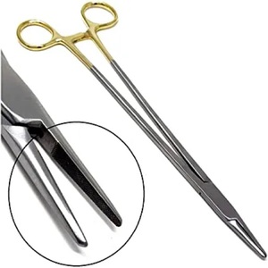 Porte-aiguille manuel en acier inoxydable Instruments chirurgicaux à vendre avec verrouillage Manuel de la source d'alimentation - Product Image 1