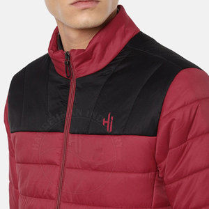 Veste matelassée pour hommes de haute qualité, imprimé de logo personnalisé, grande taille, design de rue élégant pour l'hiver à bas prix - Product Image 6