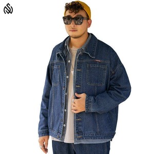 Chaqueta vaquera lisa de colores sólidos 2025 Chaquetas ajustadas Chaqueta vaquera de invierno para hombres Hecho en Pakistán OEM - Product Image 1