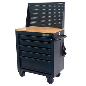 Venta al por mayor 76cm 05 Cajones Gabinete de herramientas de acero Altura ajustable Juego de herramientas rodantes Caja Taller Mecánico Garaje OEM ODM Compatible - Product Image 2