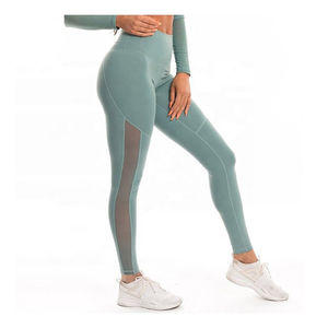 Leggings de yoga pour femmes très demandés, taille élastique, best-seller, logo personnalisé, service OEM confortable, design de leggings de yoga pour femmes - Product Image 5