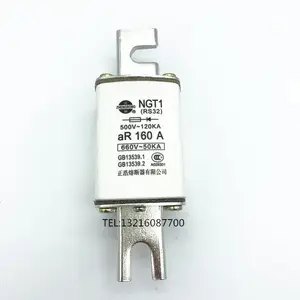 Fuse RS32 NGT1 160A 200A 250A 500V 660V Fast Acting Square Pipe Fuse