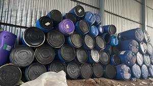 Déchets de plastique HDPE recyclé bleu en provenance de fûts et bouteilles de lait à vendre au prix de gros le plus bas - Product Image 5