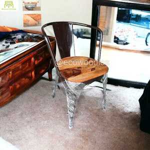 Silla de comedor de madera maciza y acero dulce de alta calidad para hoteles, restaurantes, precio de diseño moderno, muebles para el hogar, sillas de comedor - Product Image 3