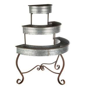 Maceta de metal multicolor de diseño antiguo, maceta de hierro personalizada para decoración de jardín del hogar, fabricante - Product Image 3