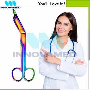 Heavy-Duty Anti-Corrosion Manual Lister Bandage Scissors with Sharp Edges <b>for</b> Hospitals <b>Nursing</b> Staff Home Care - Product Image 3