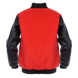 Vestes universitaires en laine de haute qualité pour hommes, légères, personnalisables, col montant, logo frontal, vêtements de sport de baseball universitaires - Product Image 2