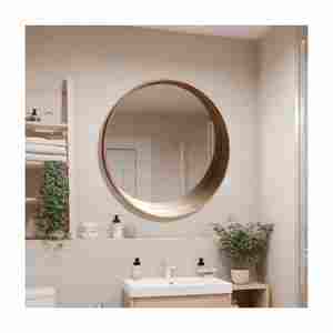 กรอบไม้ทรงกลมทันสมัยผลิตในอินเดีย - Product Image 6