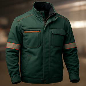 Chaquetas de trabajo y chaquetas de seguridad de malla o enclavamiento de calidad superior | Ropa de trabajo industrial duradera - Product Image 3