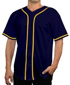 Custom logo Breathable <b>Mens</b> Blank Baseball Jersey Sublimation Polyester Button Down Baseball Wear <b>Shirts</b> Baseball Jersey - Product Image 3