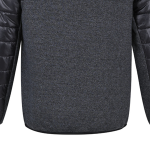 Chaqueta acolchada ligera personalizable para invierno al aire libre a prueba de viento transpirable cuello levantado cómodo cierre de cremallera de lona sólido - Product Image 6