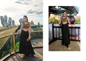 คอลเลกชันผ้าชินอนและงานเย็บปักถักร้อยขนาดใหญ่ดีไซน์ใหม่คอลเลกชัน lehenga choli - Product Image 2