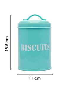 Metal Storage Biscuit Jar Classic Unique Design for Food Storage Dry Food Kitchenware Hotel Restaurant Made in India Wholesale - Product Image 1