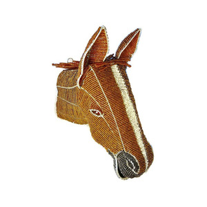 Broches de alambre de lingote de nuevo diseño de la mejor calidad al por mayor broches de animales hermosos de moda bordado de encaje precio bajo con cuentas - Product Image 3