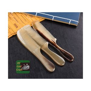 หวีฮอร์นที่ทนทานทำด้วยมือแบบเวียดนามเครื่องมือจัดแต่งทรงผมไม่ชี้ฟูอุปกรณ์แต่งทรงผมหรูหราเป็นมิตรกับสิ่งแวดล้อมสำหรับผมยาว - Product Image 6