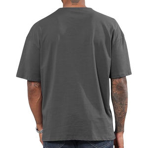 เสื้อยืดโอเวอร์ไซส์แฟชั่นสำหรับผู้ชายใส่ในฤดูร้อนเสื้อยืดโอเวอร์ไซส์สำหรับชุดลำลองน้ำหนักเบา - Product Image 6