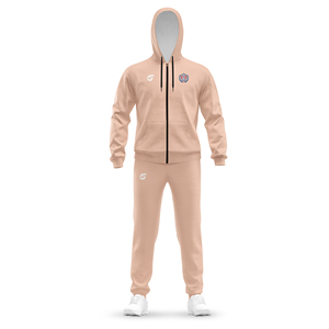 Logo personnalisé Ensemble de survêtement à capuche zippé pour hommes Sportswear Jogger Outfit Fabricant OEM - Product Image 2