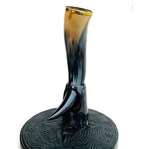 Meilleure Qualité Personnalisé Écologique Fabriqué À La Main Viking Corne À Boire Sculpté Technique Maison Restaurant Hôtel Utiliser Directement Inde - Product Image 1