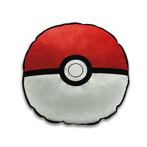 Coussin en peluche Pokémon en forme de Poké Ball - Product Image 1