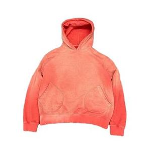 Sweat à capuche en polaire surdimensionné pour hommes d'hiver de haute qualité avec impression bouffante personnalisée coton lourd séchage rapide et respirant - Product Image 5