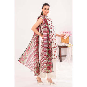 Conjunto de Traje de 3 Piezas Estampado para Mujer con Dupatta CLP-52238 - Product Image 5