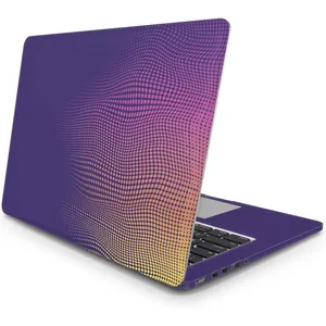 Ensemble d'autocollants pour ordinateur portable 3D à effet dégradé ondulé, effet maître pour recouvrir et améliorer les coques d'ordinateur portable - Product Image 1