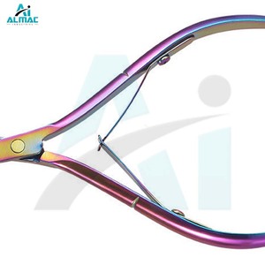 ALMAC Pinza de Manicura de Diseño Múltiple de Acero Inoxidable de Calidad Profesional PARA EL Cuidado y Mantenimiento de Uñas - Product Image 4