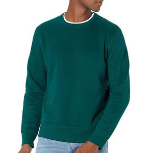 Nuevas Sudaderas de Invierno Casuales Personalizadas Más Vendidas para Hombre, Lisas, Teñidas, Forradas, Transpirables, de Corte Regular, 100% Algodón, Felpa, al por Mayor - Product Image 3