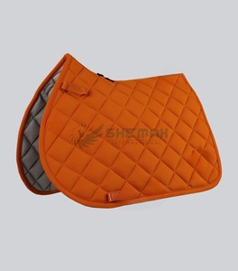 Selle de cheval en coton doux de qualité supérieure, matelassée, respirante, durable, équipement d'équitation, selles de cheval personnalisées - Product Image 1