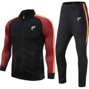 Ensemble de vêtements chauds pour hommes, ensembles de vêtements d'automne et d'hiver, sweat-shirt à col montant avec fermeture éclair, pantalon, survêtement chaud, sweat-shirts pour hommes - Product Image 4