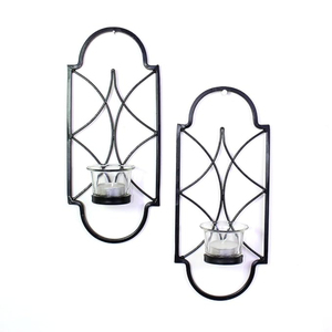 Bougeoir chauffe-plat rond en fer de la meilleure qualité Design élégant tenture murale bougeoir décoratif pour la maison prix abordable - Product Image 2