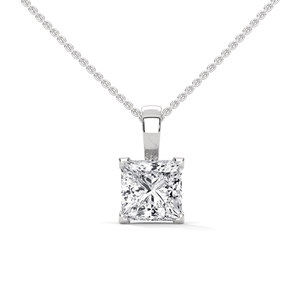 Exquisito colgante de plata con diamante cultivado en laboratorio, joyería fina diseñada para una elegancia atemporal, estilo versátil y un regalo inolvidable. - Product Image 6