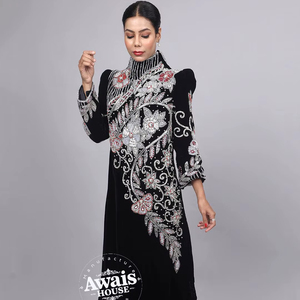 Black Designer Kaftans - Stylish Muslim Women's Wear