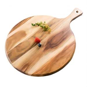 Tabla de Cortar de Madera Resistente con Asa y Paleta, Diseño Moderno y Lujoso, Apta para Lavavajillas, para Uso en la Cocina - Product Image 6
