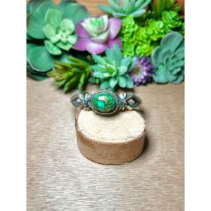 Sonoran Mountain Turquoise & Sterling <b>Silver</b> <b>Cuff</b> <b>Bracelet</b> Chimney Butte Collection by Fashion Jewelry - Product Image 1